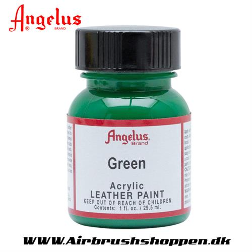 Green - Grøn ANGELUS LEATHER PAINT 29,5 ML, 050    